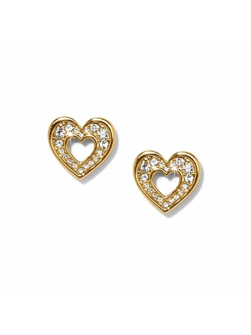 Brighton Enchanting Heart Post Earrings  $52  NWT JA0075
